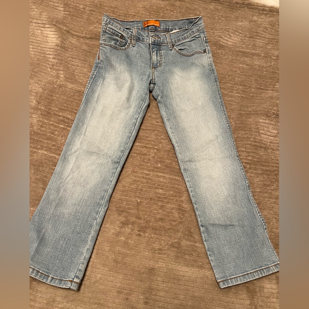 2000’s vintage stretchy Capri jeans
